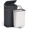 thumbnail image 7 of Sorbus Collapsible Fabric Laundry Hamper with Removable Bag, 1 Compartment, Black, 7 of 7