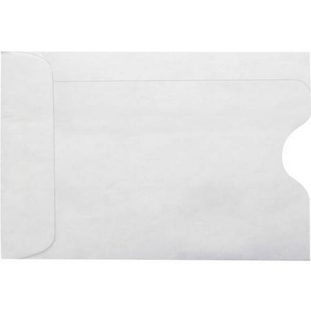 Envelopes.com Credit Card Sleeve (2-3/8" x 3-1/2"), 24 lb