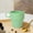 Green, variant on Wheat Straw Plastic Coffee Cups Mugs,Household Plastic Heat-insulating Mug With Anti scalding And Non-sli P Handle,Lightweight Microwavable Dishwasher Unbreakable for Tea Milk Water Juice
