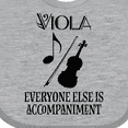 thumbnail image 4 of Inktastic Viola Music Gift Funny Violist Joke Boys or Girls Baby Bib, 4 of 4