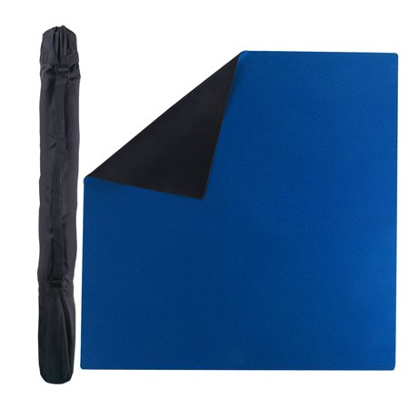 GSE Games & Sports Expert 35 x 35 Anti-Slip Mahjong Cover Mat - Blue