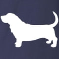 thumbnail image 3 of CafePress - Basset Hound Long Sleeve Dark T Shirt - Long Sleeve Dark T-Shirt, 3 of 4