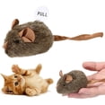 thumbnail image 6 of Plush Pet Toy with Pull-Activated Movement for Stimulating Pets' Hunting Instincts, 6 of 9