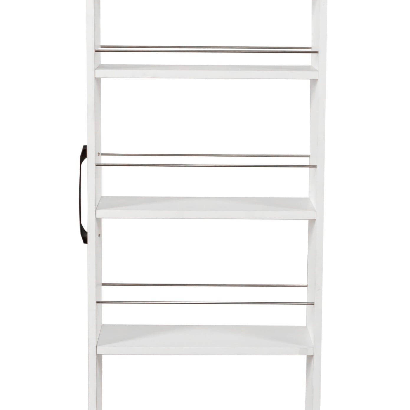 7 Tier Pull-Out Kitchen Pantry Storage Cabinet, Multi-Tier Single-Sided Open Shelf, Spice Rack Next to Fridge, Wood Hutch Food Pantries Cupboard for Dining Room, White