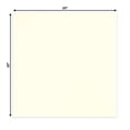 thumbnail image 2 of Cream Linen 23x23 Uncut Art Mat Board - No Opening - 25 Mats, 2 of 7