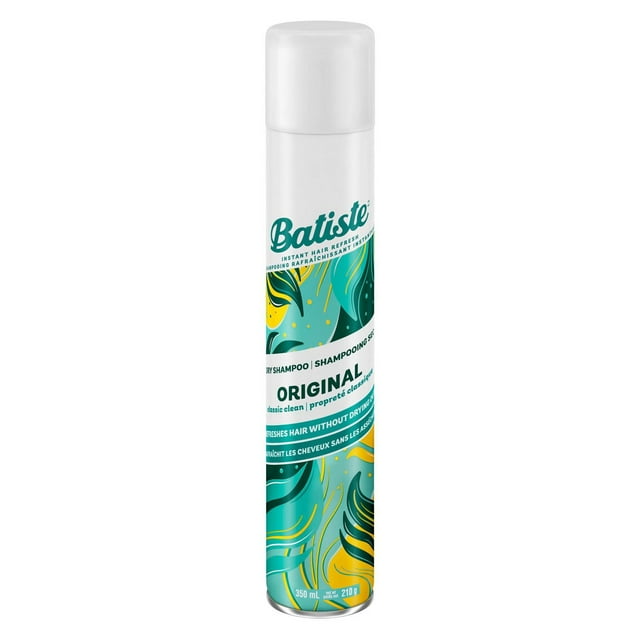 Batiste Original Dry Shampoo, Value Pack, Refresh Hair & Absorb Oil Between Washes, Waterless Shampoo for Added Texture and Body, 350 ml