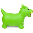 thumbnail image 2 of Waddle Inflatable Hopping Animal, Kids and Toddlers Age 2 and up, With Pump, Green Dragon, 2 of 8