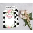 thumbnail image 5 of Inkdotpot 30FloralFill-In Style Bridal Shower Invitations Wedding Blank Invites, 5 of 8