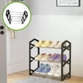 thumbnail image 4 of Small Shoe Rack 3 Tier Shoe Rack Organizer Slim Shoe Rack for Small Spaces Narrow Shoe Storage Shelf for Entryway, Closet, Front Door Entrance, 4 of 6