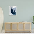 thumbnail image 2 of Stupell Industries Abstract Blue Sailboat Yacht Silhouette Mod Shapes, 24 x 30,Design by Patricia Pinto, 2 of 7