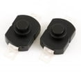 thumbnail image 1 of LS-00037 - Loquet Interrupteur 1P1T Marche-Arrêt Noir (4 Pcs/pkg), 1 of 1
