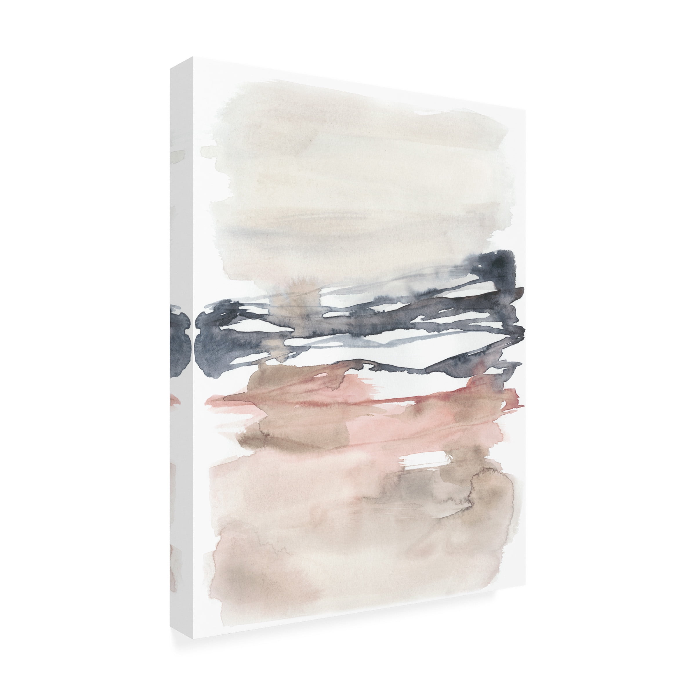 Jennifer Goldberger 'Tiered Horizon Line I' Canvas Art