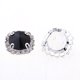 thumbnail image 3 of 20 Piezas En Rhinestones De Cristal Ftback Beads Coser 12 Mm Negro Sunnimix Cosa en diamantes de imitación de cristal, 3 of 7