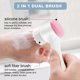 thumbnail image 4 of Facial Brush-scrub Silicone Manual Double-sided Facial Cleansing Brush And Pore Cleansing Face Brush, 4 of 5