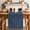 Blue, variant on Navy Blue Geometric Table Runner - 48 Inch Long Modern Pure Color Abstract Striped Cotton and Linen Blended Dress Scarves Farmhouse Table Runner for Kitchen Dining, Coffee Table, 13" x 48"
