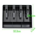 thumbnail image 4 of Cash Register Drawer Insert Tray with Clip for Supermarkets Register Insert Tray Money Cash Coin Box Shops Hotels, 4 of 8