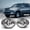 Clear Lens, variant on Winjet Fog Lights For 2001-2007 Toyota Sequoia, 2000-2006 Toyota Tundra Fog Lamps Replacements with Halogen Bulbs, Driver and Passenger Side Clear Lens