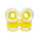 thumbnail image 1 of Soidarity Reemplazo de ruedas de patín de 4 piezas, componente modificado profesional, modificación de rueda de rodillo en línea Universal patinar Amarillo, 1 of 6
