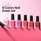 thumbnail image 5 of Esmalte de uñas GELLEN rojo y rosa, juego de 6 colores, secado rápido, 7 días de duración, 5 of 6
