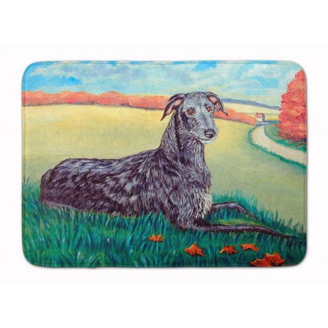 Carolines Treasures 7521RUG Scottish Deerhound Machine Washable Memory Foam Mat