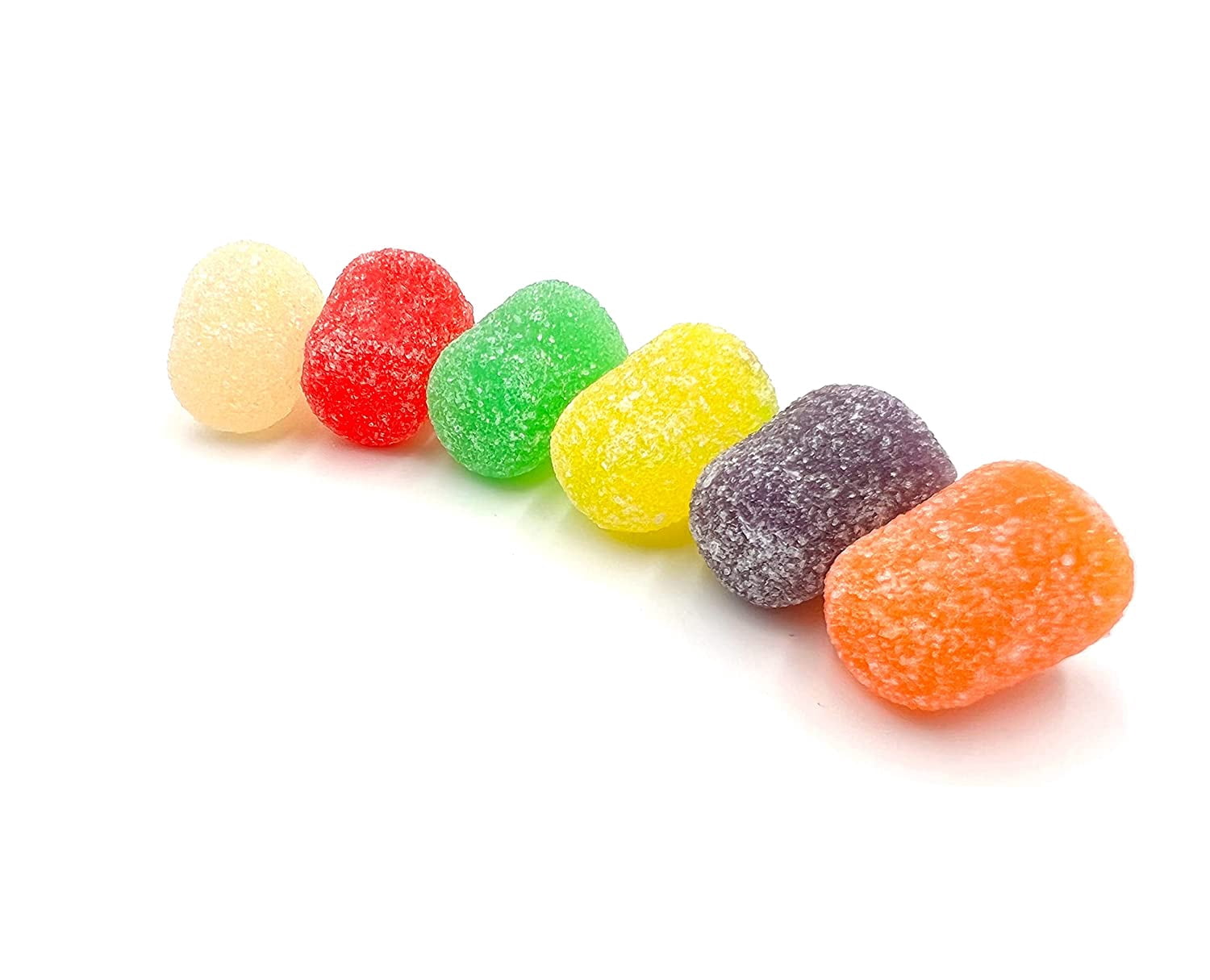 Assorted Spice Gum Drops Candy, Colorful Chewy Mix - 3 Pound Bag