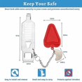 thumbnail image 2 of Portable Door Lock For Travel, From Inside Door Security Devices Pocket, 2 of 5