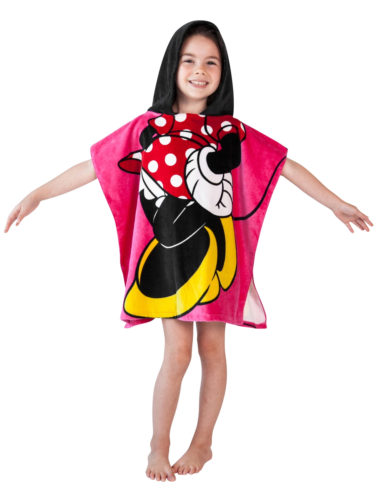 minnie hooded towel