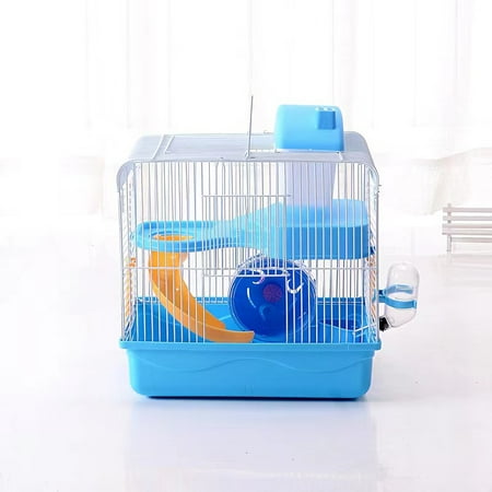 TESNN Cage pour hamster Petit château Cage pour villa de luxe Double ...