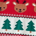 thumbnail image 4 of GYRATEDREAM Kids Christmas Sweater for Boys Girls Winter Long Sleeve Crewneck Knitted Pullover Reindeer Christmas Jumper Top for 6-7Y Red, 4 of 9