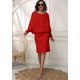 thumbnail image 1 of 2023 nuevo otoño e invierno europeo y americano de talla grande de las mujeres sueltas manga murciélago suéter largo suéter vestido, 1 of 4