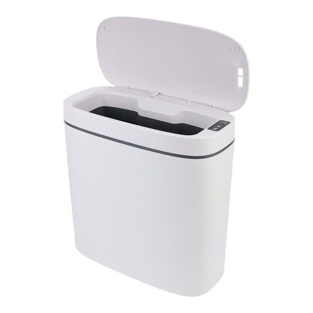 Basurero automático con sensor inteligente y carga USB para el hogar