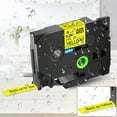 thumbnail image 7 of GREENCYCLE 100PK Compatible for Brother P-touch Black on Yellow 9mm TZ TZe TZe-621 TZ-621 TZe621 TZ621 Laminated Label Tape, 7 of 7