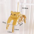 thumbnail image 1 of Estante de secado de ropa con 10 pinzas para ropa en forma de gatito, estante para calcetines con múltiples clips Clips para calcetines Dormitorio Ropa para colgar en el hogar Cl sin marcas, 1 of 2
