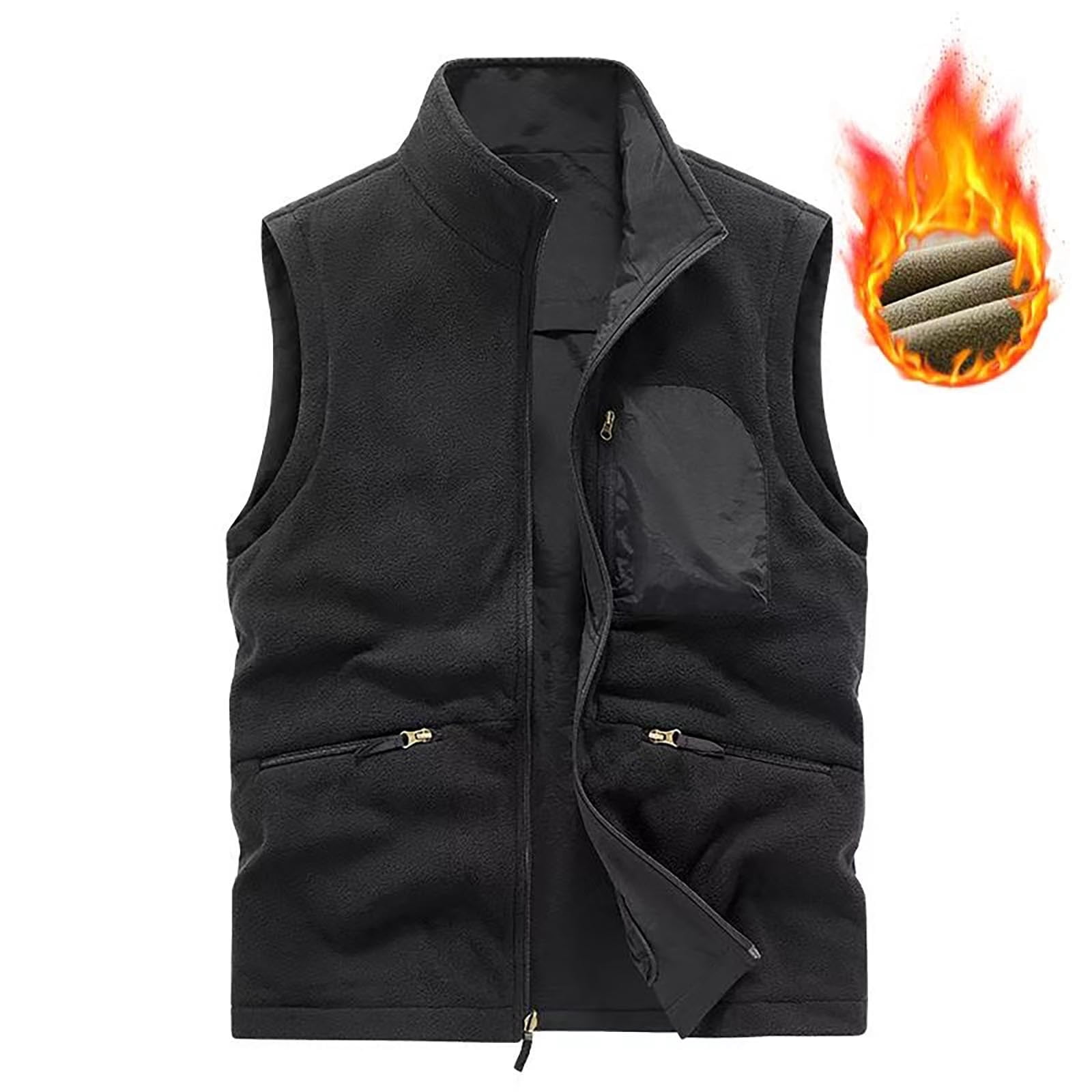 Womens Tank Tops- Cargo Vest for Women Casual Sleeveless Lightweight Outdoor Fishing Safari Travel Photo Vest with Multi Pockets Black M
