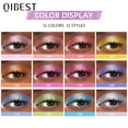 thumbnail image 3 of QIBEST-sombra de ojos líquida con purpurina, larga duración, nacarada, brillante, lentejuelas, gusano de seda, maquillaje de ojos, cosméticos, 3 of 5