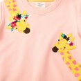 thumbnail image 3 of LYMAYTER Kids Girls Crewneck Sweatshirt Toddler Cotton Long Sleeve Sweatsuit Baby Spring Fall Cartoon Bottoming Shirt for 2-7 Years, 3 of 6