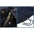 thumbnail image 2 of Giolshon Women's Twill Parka Jacket Warm Winter Coat with Faux Fur Collar, 2 of 7
