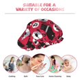 thumbnail image 7 of Yiaed Cute Dog Print Reusable Shower Cap & Bath Cap & Lined, Oversized Waterproof Shower Caps Designed for all Hair Lengths, 7 of 7