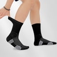 thumbnail image 4 of LJNYFDC Mid Tube Socks Sports Foot Protector High Elasticity Vibration Damping High top Basketball Sports Use Training 1 Pair, 4 of 7