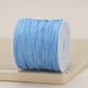 thumbnail image 1 of Zhuge Cordón de nailon para pulseras, cordón de seda satinada con forma de cola de rata, cordón sedoso para abalorios, pulseras trenzadas, collares, fabricación de joyas (azul claro), 1 of 5