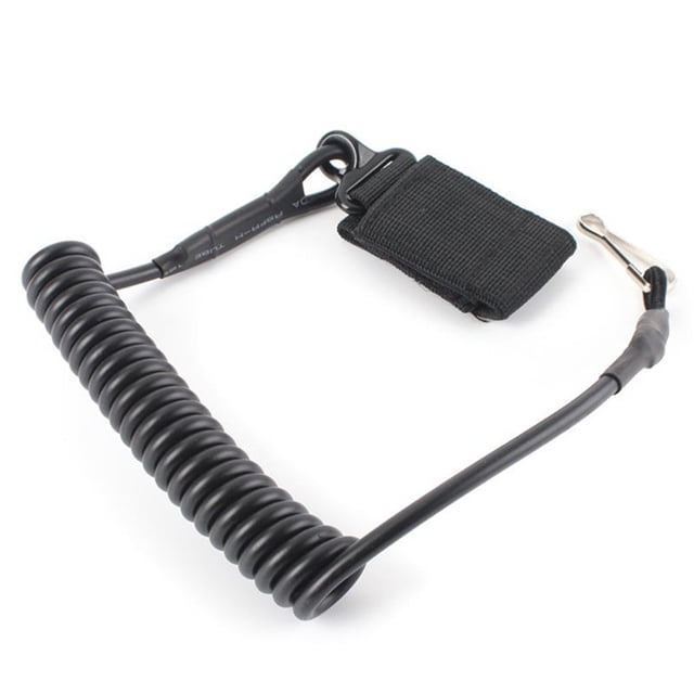 Correa de resorte ajustable para mochila de seguridad de nailon para pistola de combate al aire libre