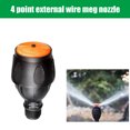 thumbnail image 3 of Rociador de agua de 5 uds sistema de riego de jardín de plantas de rotación automática de 360 ​​grados Hugtrwg Para estrenar, 3 of 6
