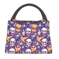 thumbnail image 1 of Easygdp rock Skull record Bolsa de Almuerzo Insulada Reutilizable, Bolsa de Mano y Bandolera para Oficina, Trabajo, Viajes, 1 of 6