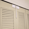 thumbnail image 1 of Cerradura de puerta plegable de metal: cerraduras de seguridad para niños de doble puerta que mantienen a los niños pequeños, gatos y perros fuera de los armarios, gabinetes y despensa, no es necesar, 1 of 5