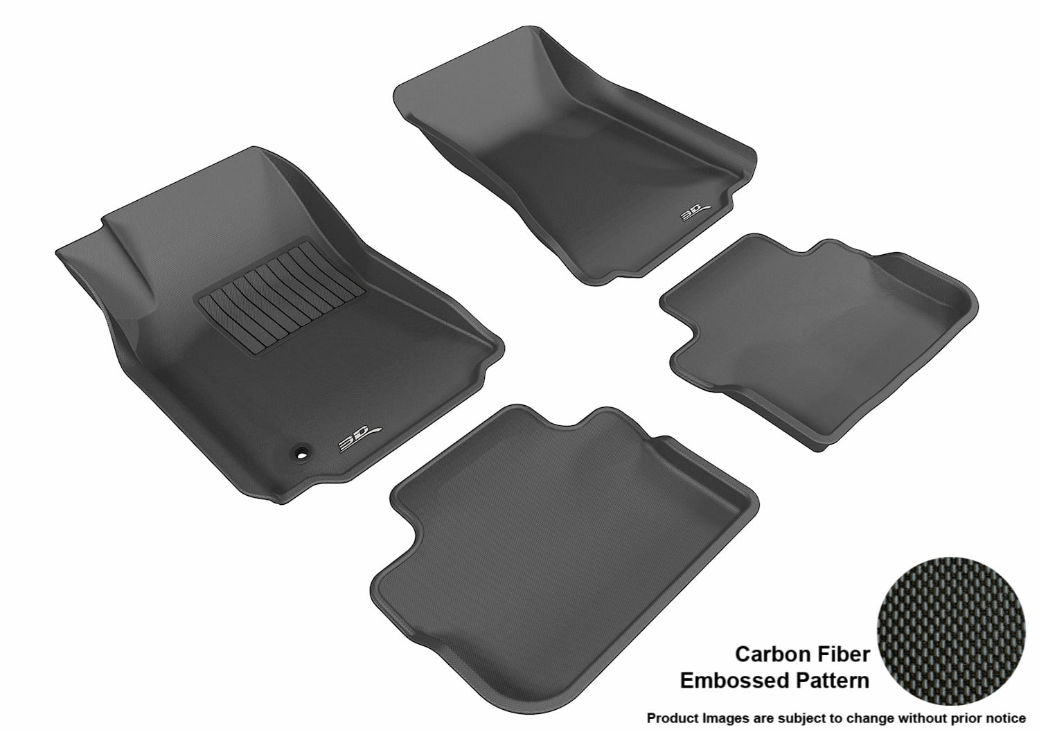 3D MAXpider Stylish Custom Fit All Weather Floor Mats for 20092013