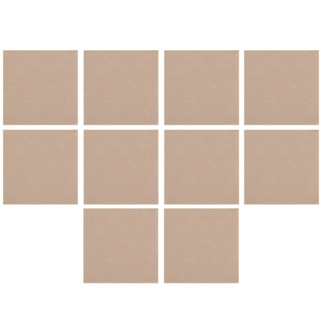 Yuarrent Losetas de alfombra autoadhesivas para pisos resistentes para sala de estar. Losetas de alfombra autoadhesivas. Decoración del hogar caqui
