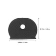 thumbnail image 2 of HAMPPLIES 60Ud Cubiertas De Llaves De Silicona Resistente Protectoras Y Identificadoras En Negro, 2 of 7