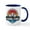 White/Navy Inside, variant on CafePress - Angel Fire Resort Angel Fire New Mexico Mugs - 11 oz Ceramic Mug - Novelty Coffee Tea Cup