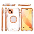thumbnail image 2 of ShellTech for iPhone 15 Waterproof Case, IP68 Underwater Case Built-in Lens & Screen Protector Shockproof Frosted Back Full Body Protection Cover for 15,Orange, 2 of 13