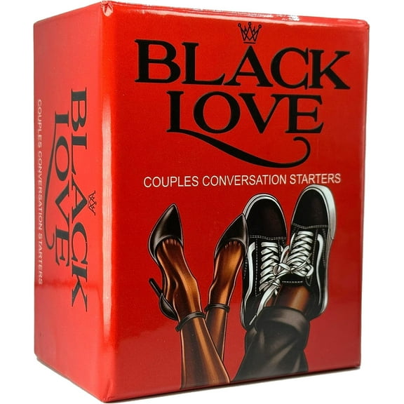 Black Love Couple Games - Tabletop Game Conversation Cards for Couples